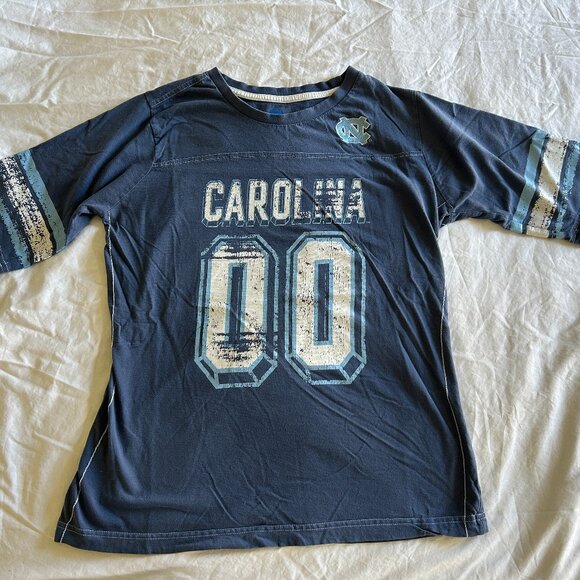 NCAA Tops - College North Carolina NC Tar Heels Embroidered Football Basketball Shirt Sports